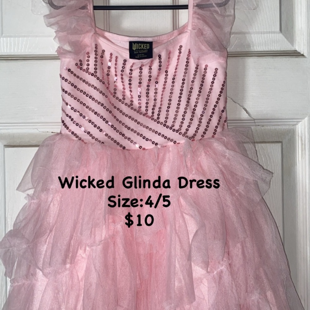 Wicked Pink Glinda Dress for Kids